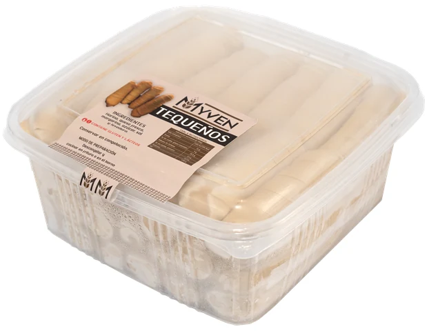 Envase de tequeños 40 unidades Myven